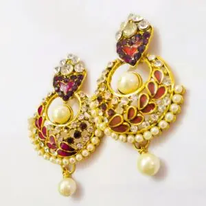 Ekmukhi Ladies Casting Earrings – Full Shot