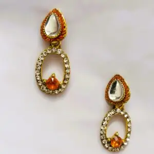 Rajasthani Jhumka Earrings – Full Shot